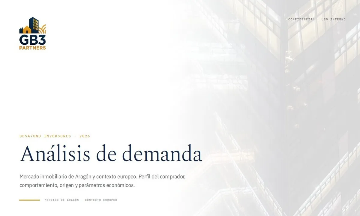 Presentación de análisis de demanda durante el desayuno con inversores de GB3 Partners y Phoenix Capital
